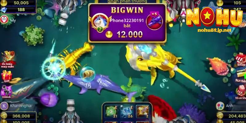 Các loại cá trong bắn cá thần rồng